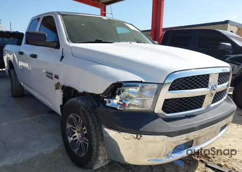 2015 Ram 1500 Tradesman from USA, damaged, VIN 1C6RR6FT9FS530604